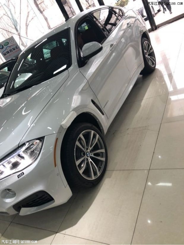 2018新款平行进口车白红宝马X6性能体验