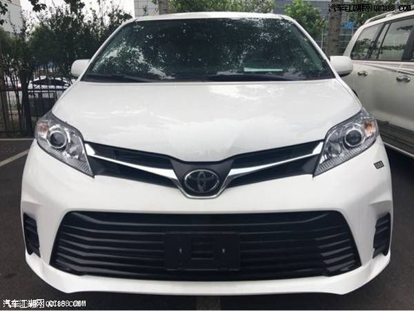 2018款丰田塞纳3.5L V6自吸七座MPV试驾