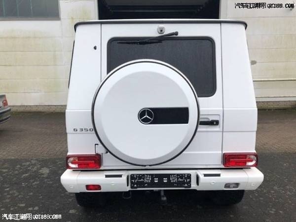 18款进口奔驰G350d柴油白外黑内现车报价