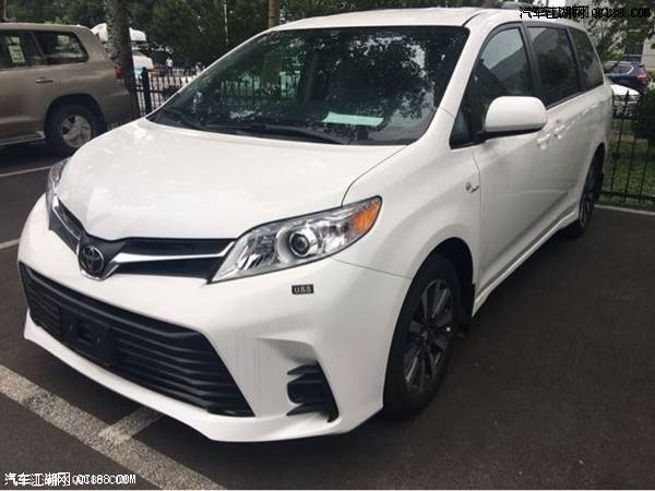 2018款丰田塞纳3.5L V6自吸七座MPV试驾