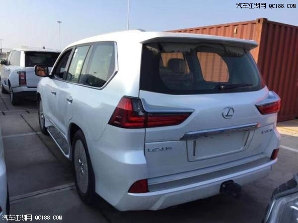 2018款雷克萨斯LX570白色中东版现车解读