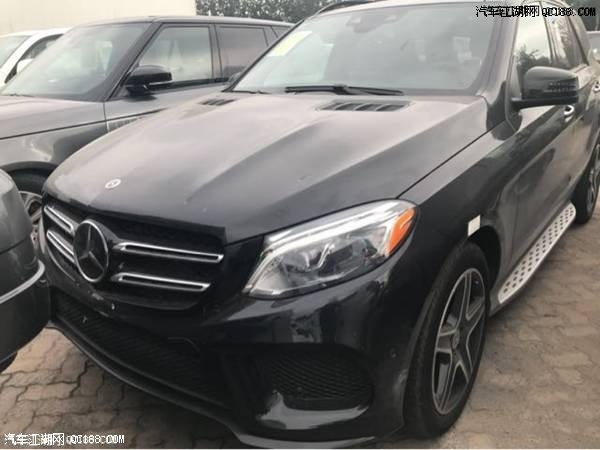 2018款平行进口奔驰GLE400黑色现车试驾