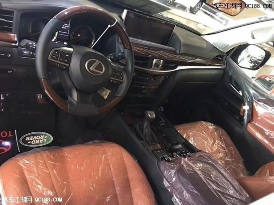 2018款雷克萨斯LX570黑色凌志中东版实拍