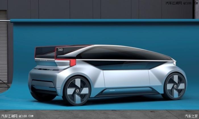 沃尔沃官方发布360c自动驾驶概念车官图