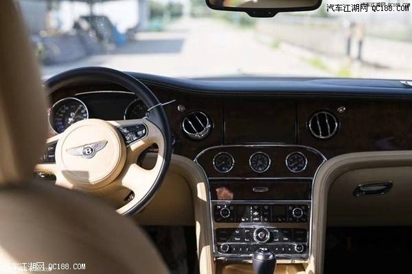 T字形中控设计 18款宾利慕尚加长版报价