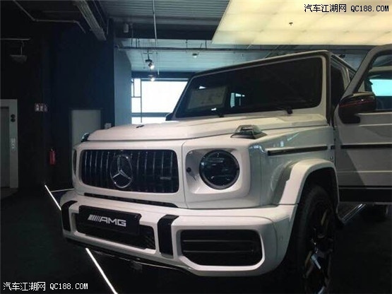全新一代19款进口奔驰G500白色现车实拍