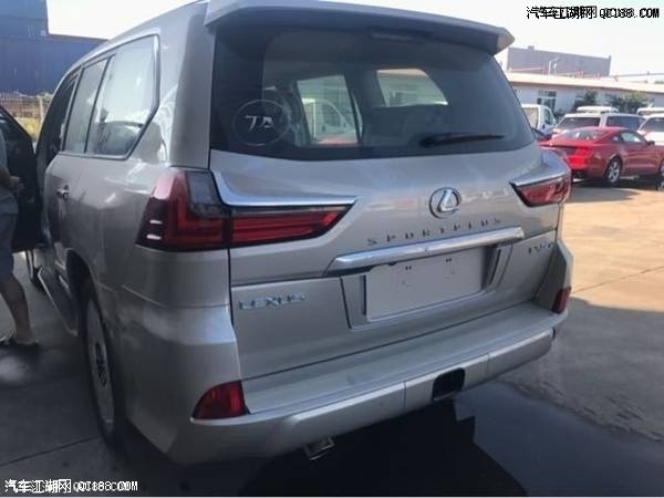 18款雷克萨斯LX570金/红中东版现车价格