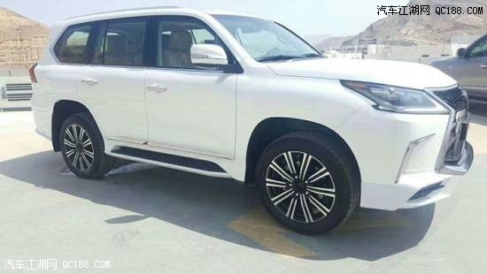 18款雷克萨斯LX570黑/棕八座加规版报价