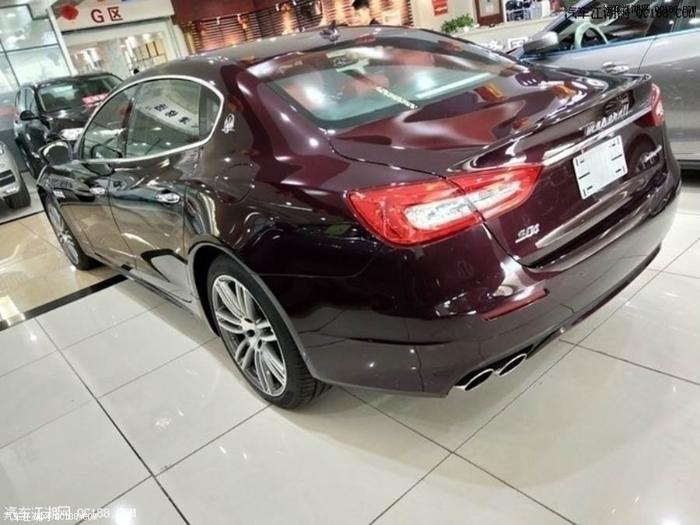 18款玛莎拉蒂总裁SQ4现车配置报价解读