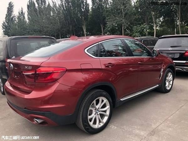 18款宝马X6 3.0T红外红内中东版现车价格