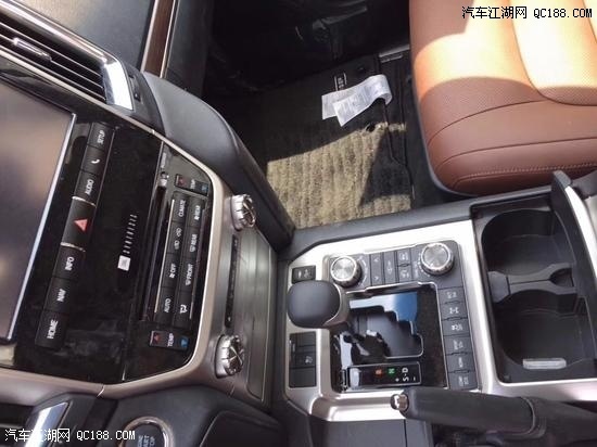 18款丰田酷路泽5700 5.7L中东版现车解读