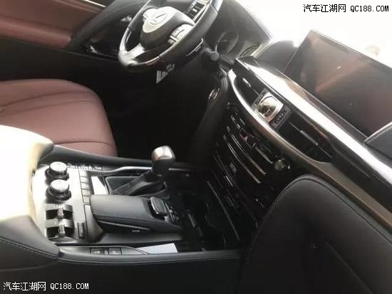 18款雷克萨斯LX570黑/棕八座加规版报价