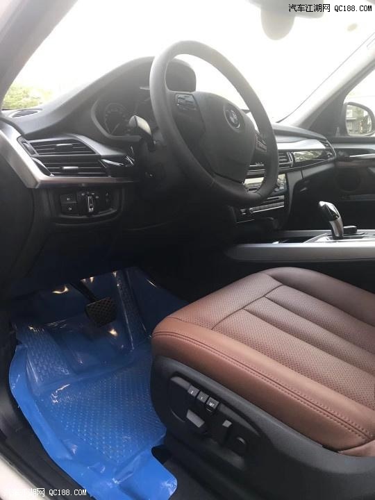 18款平行进口宝马X5黑外棕内中东版报价