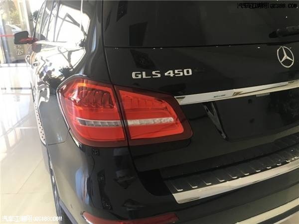 18款奔驰GLS450黑外黑内美规版现车价格