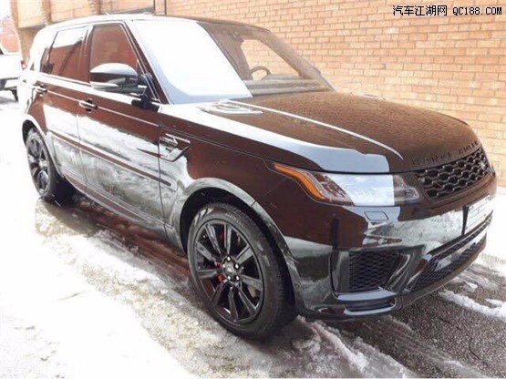 18款平行进口路虎揽胜运动3.0汽油版价格