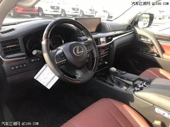 18款雷克萨斯LX570黑/棕八座加规版报价