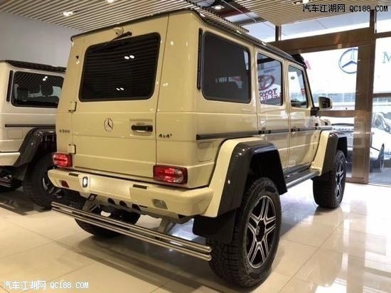 红卡钳双减震 18款美规奔驰G500图片解读