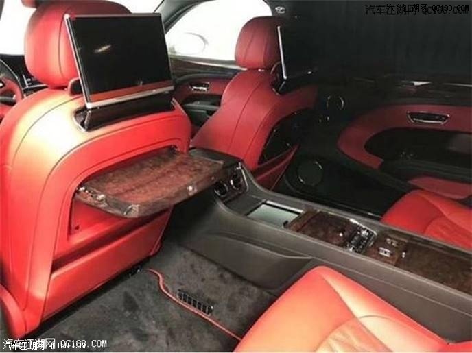 平行进口18款宾利慕尚EWB加长版现车实拍