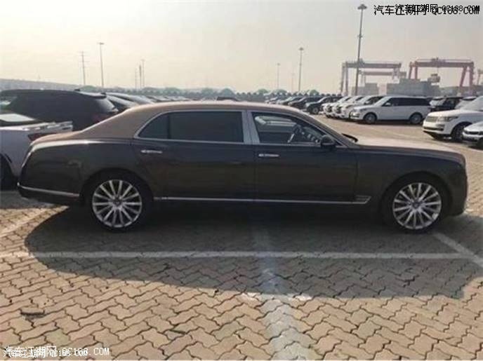 平行进口18款宾利慕尚EWB加长版现车实拍