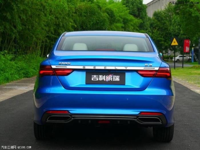 冲击更高端轿车市场 全新吉利缤瑞实拍