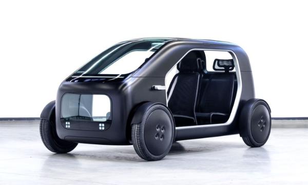 电动概念车SIN 碳纤材质加铝合金框架
