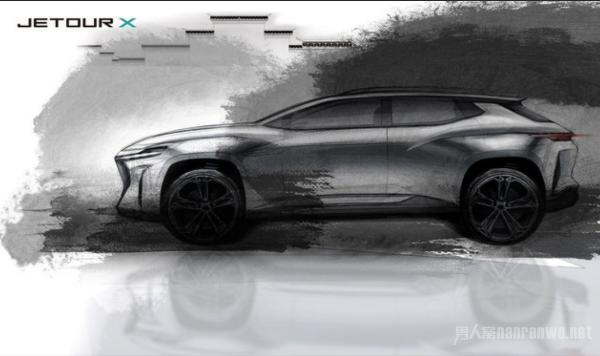 新版本捷途JETOUR X概念车设计图公布 将亮相上海车展