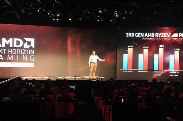AMD已彻底领先 16核32线程7nm Zen 2大杀器锐龙9 3950X发布