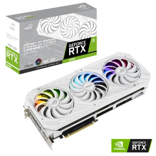 白衣如雪！华硕ROG推出白色限定款RTX30系显卡