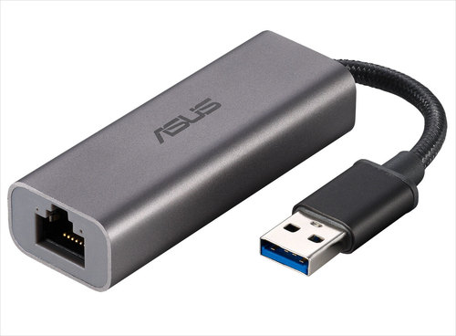 华硕推USB-C2500网卡转换器：支持2.5GbE