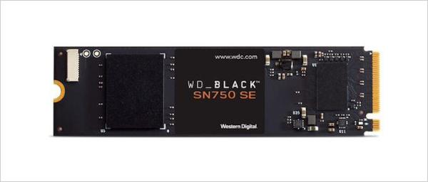 西部数据推出WD Black 750 SE固态硬盘