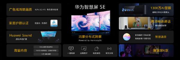 华为发布智慧屏SE，配备鸿蒙系统