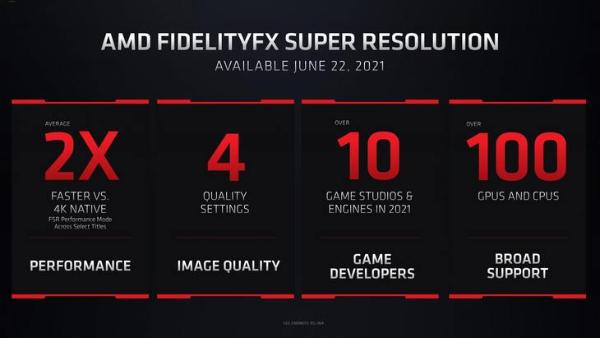 AMD FSR技术发布：免费提升帧率，N卡也能用