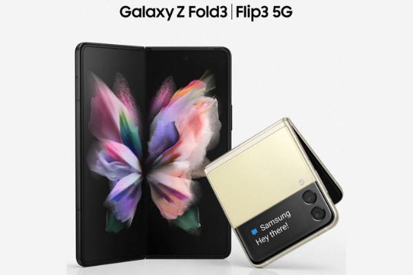 三星Galaxy Z Fold3和Z Flip3最新渲染图曝光