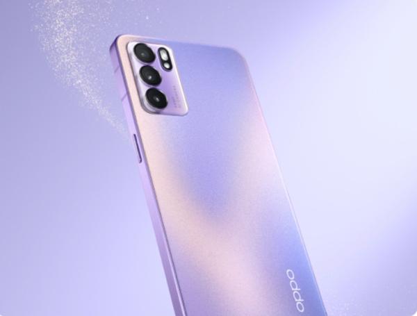 opporeno6全新配色星黛紫上市2799元起拥有绝绝紫