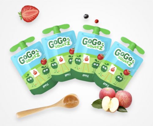 GoGo squeeZ梦果鲜果泥 手工采摘100%纯水果制品