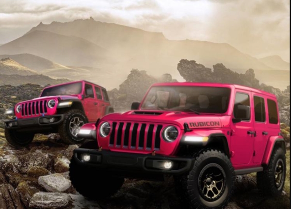 Jeep牧马人高地巴哈马沙滩粉特别版开启预售 指导价50.99万元 限量180台