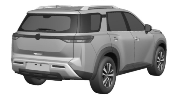 日产Pathfinder专利图曝光 定位中大型SUV