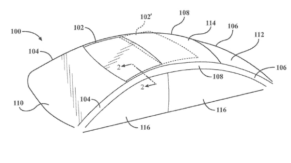 苹果最新专利授权展示了一种特殊的汽车天窗系统.jpg