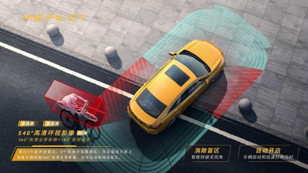 2022款MG 5官图发布 重庆车展上市