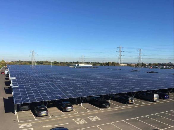 英国3ti公司创建太阳能充电站 或将显著改变电动汽车充电方式