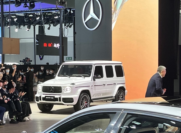 2022成都车展：梅赛德斯-AMG G63 55周年纪念版上市