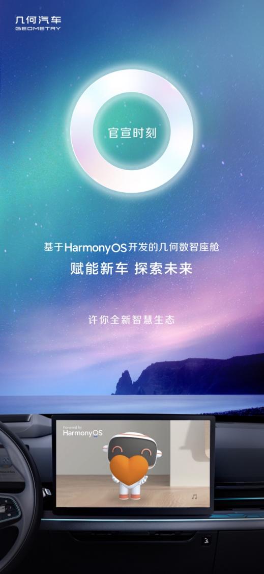 搭载HarmonyOS系统 几何汽车G6、M6曝光