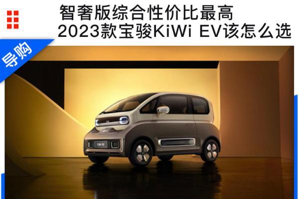 智奢版综合性价比最高 2023款宝骏KiWi EV该怎么选