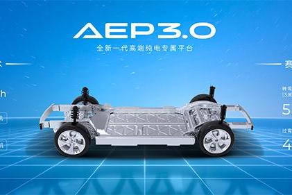 广汽埃安发布高端纯电平台AEP3.0 Hyper系列将率先搭载