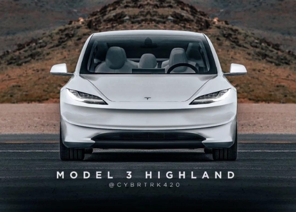 新款特斯拉Model 3内饰谍照曝光