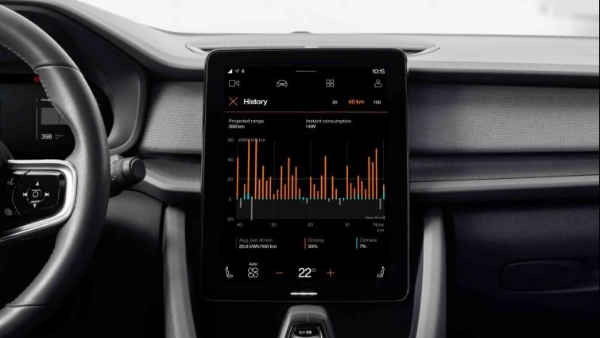 极星2拓展续航里程助手车载APP及苹果CarPlay功能