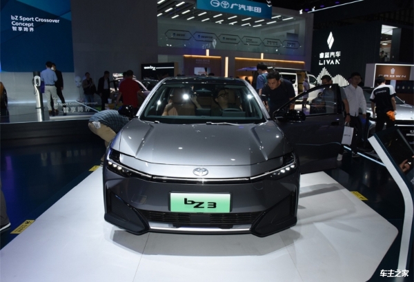 2023年7月份丰田bZ3销量598台, 环比下降80.26%