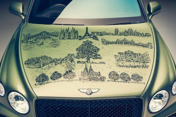 宾利汽车发布由STEPHEN WILTSHIRE手工绘制的“BELONGING BENTAYGA”，彰显品牌包容性理念