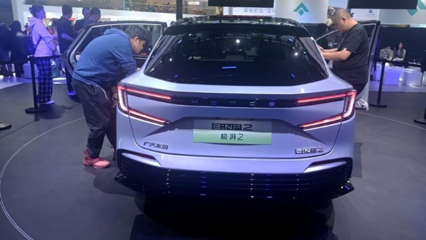 广汽本田全新纯电力作e:NP2极湃2：定位紧凑型纯电SUV、明年上市