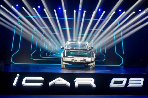 12.98万元起，“潮盒电动SUV”iCAR 03开启预售